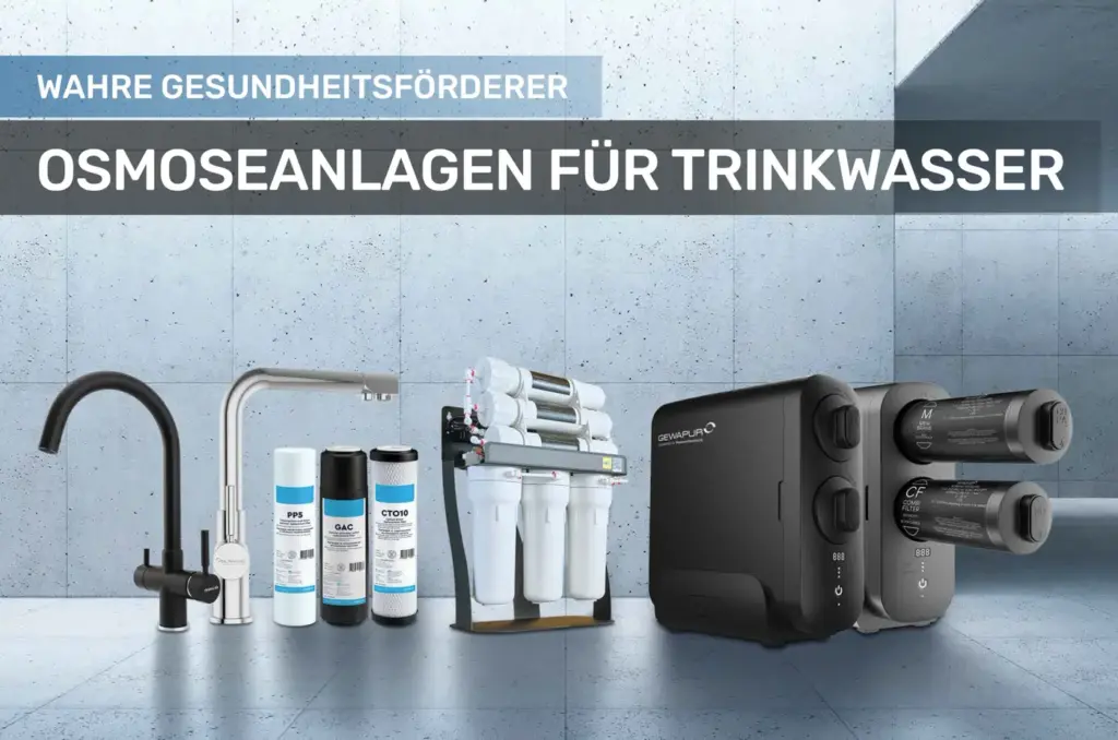 Osmoseanlagen für Trinkwasser